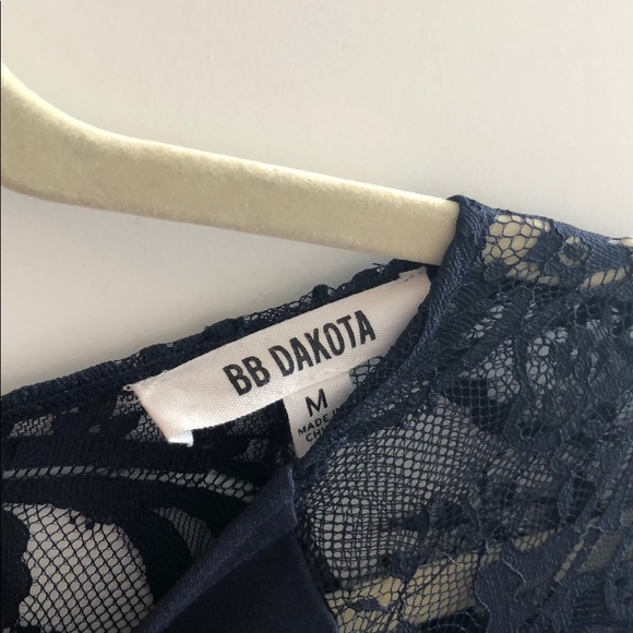 BB Dakota “Yale” Lane Panel Fit and Flare Dress - Picture 2 of 4